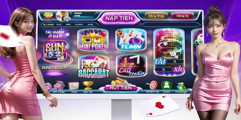 Thủ tục truy cập vào trang chủ cổng game sun52 đơn giản